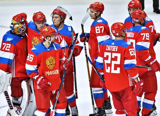 2016 World Cup of Hockey. Russia vs. Finland