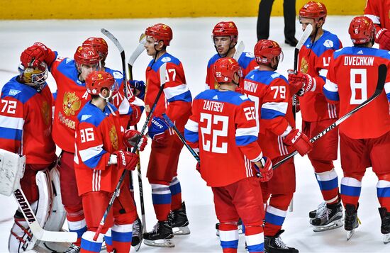 2016 World Cup of Hockey. Russia vs. Finland