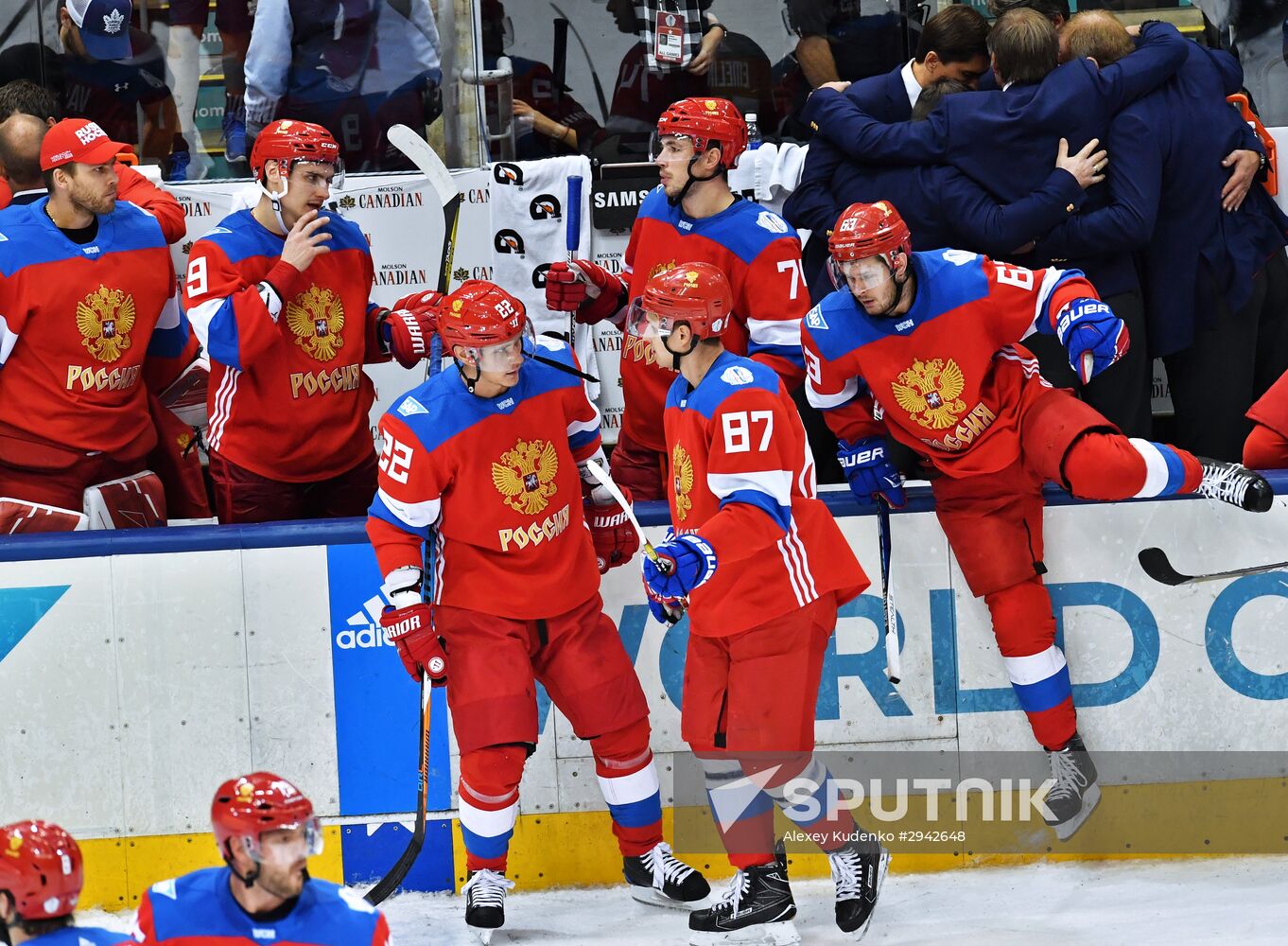 2016 World Cup of Hockey. Russia vs. Finland