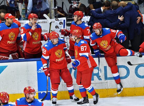 2016 World Cup of Hockey. Russia vs. Finland