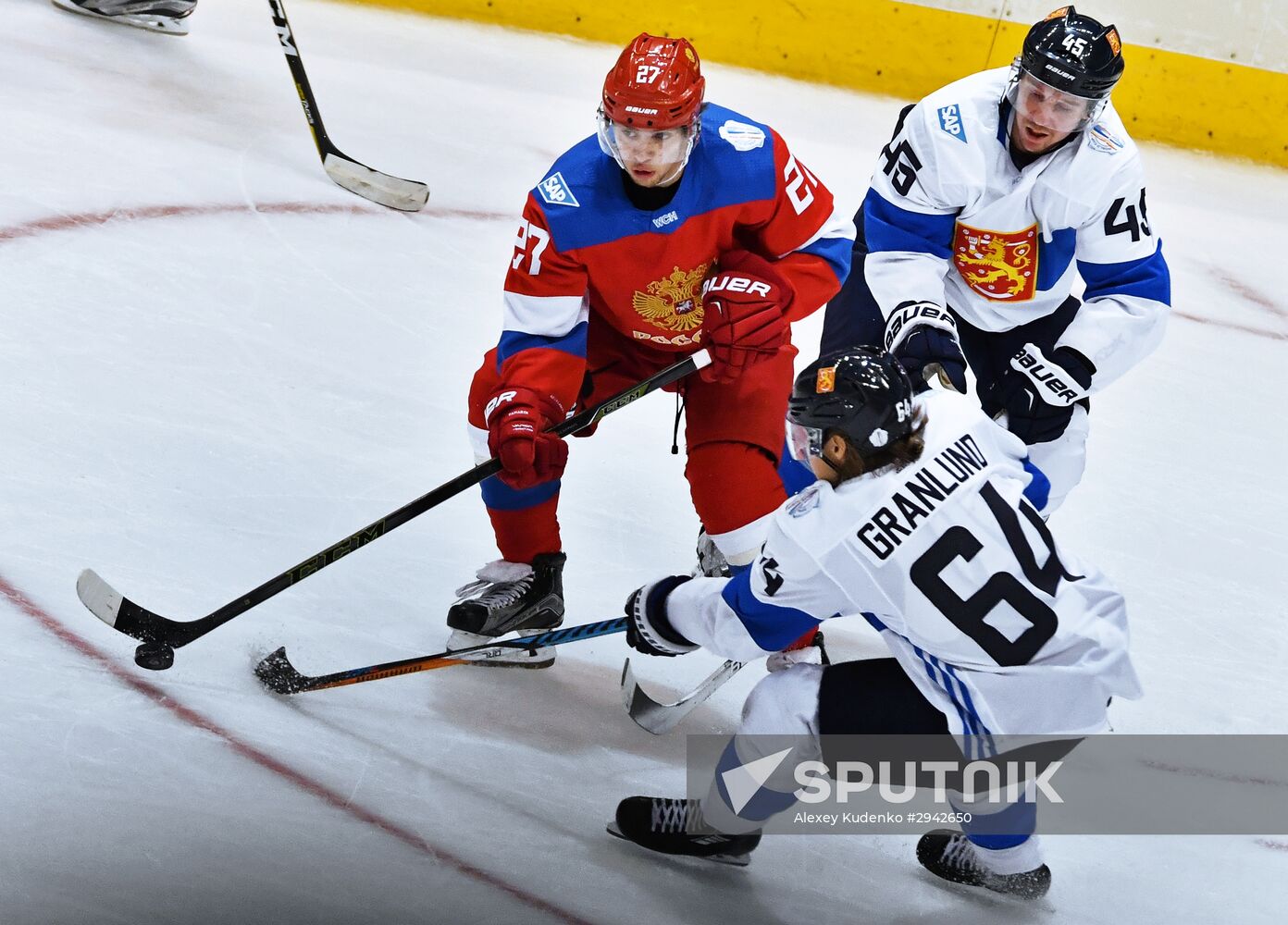 2016 World Cup of Hockey. Russia vs. Finland