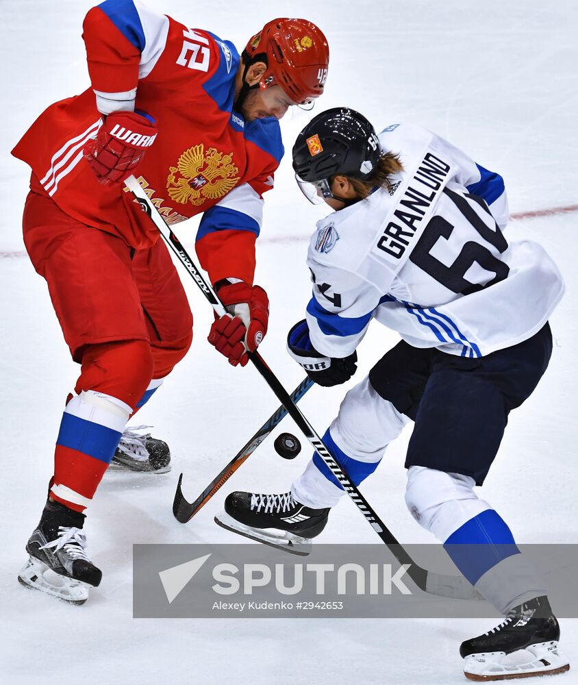2016 World Cup of Hockey. Russia vs. Finland