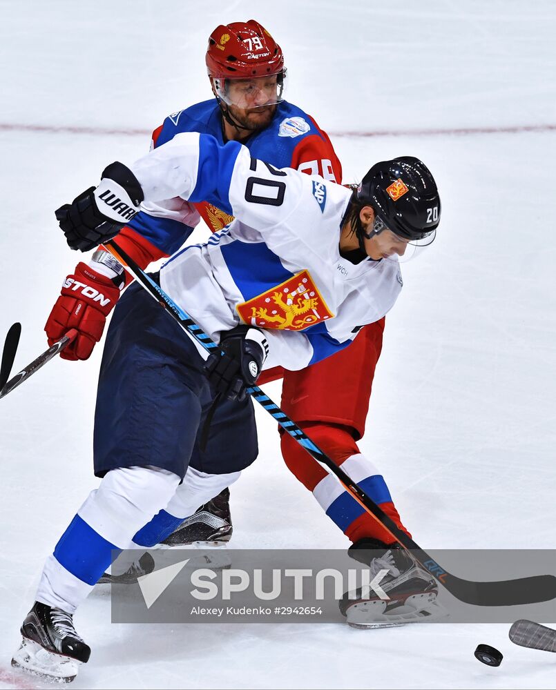 2016 World Cup of Hockey. Russia vs. Finland