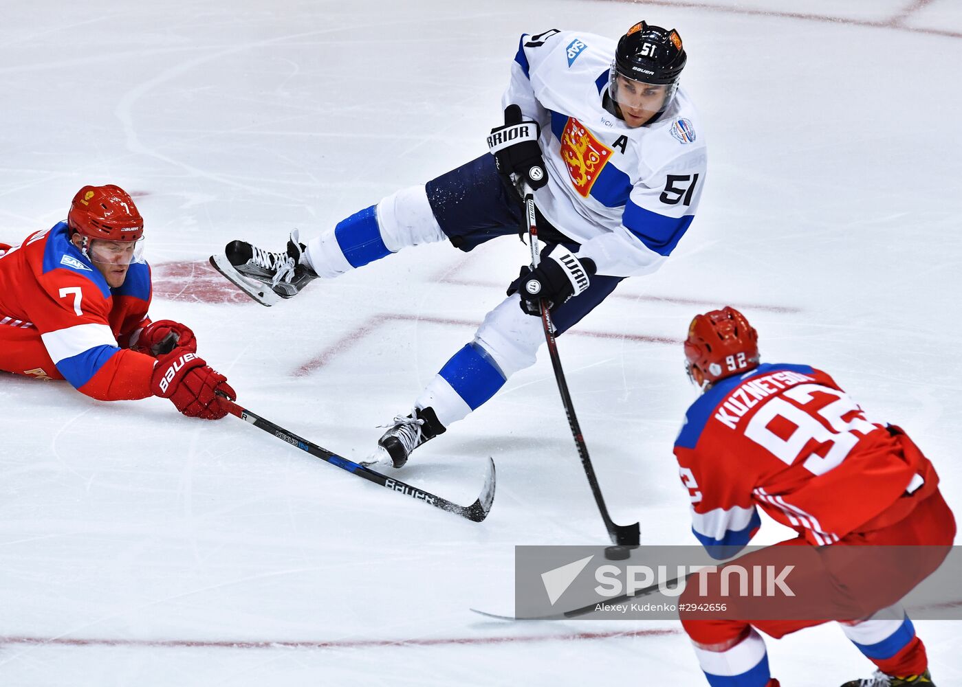 2016 World Cup of Hockey. Russia vs. Finland