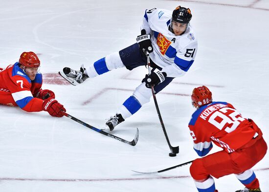 2016 World Cup of Hockey. Russia vs. Finland