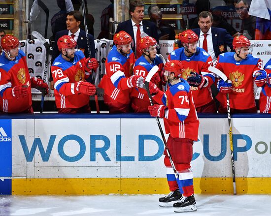 2016 World Cup of Hockey. Russia vs. Finland