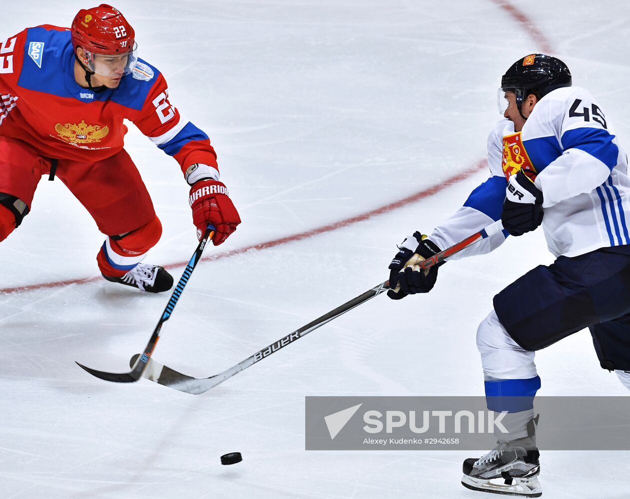 2016 World Cup of Hockey. Russia vs. Finland