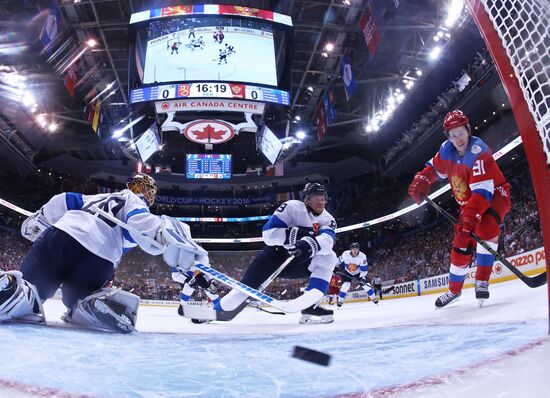 2016 World Cup of Hockey. Russia vs. Finland