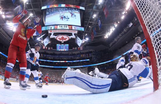2016 World Cup of Hockey. Russia vs. Finland