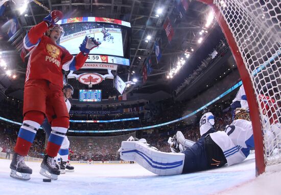 2016 World Cup of Hockey. Russia vs. Finland