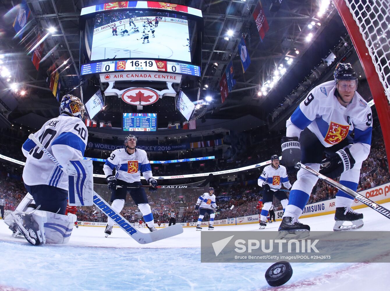 2016 World Cup of Hockey. Russia vs. Finland