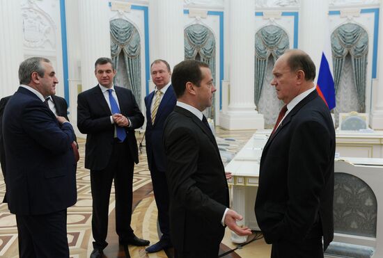 President Putin holds several meetings in the wake of the September 18 elections