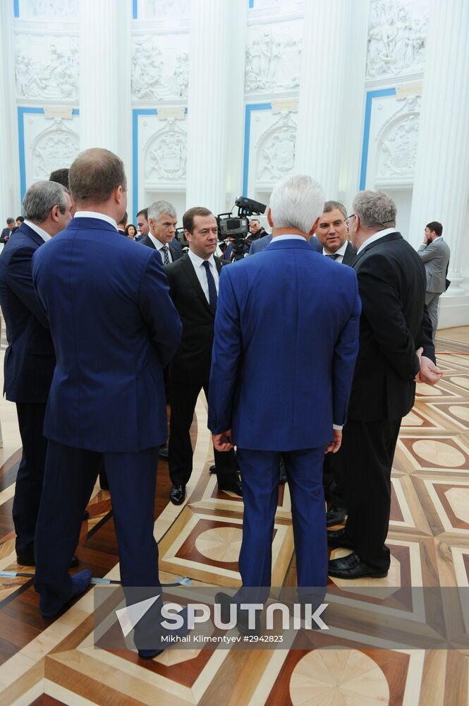 President Putin holds several meetings in the wake of the September 18 elections