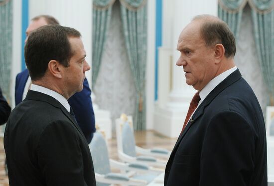 President Putin holds several meetings in the wake of the September 18 elections