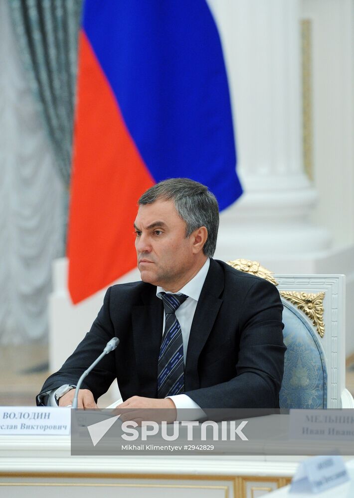 President Putin holds several meetings in the wake of the September 18 elections