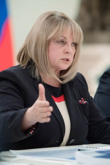 President Vladimir Putin holds meetings in the wake of the September 18 elections