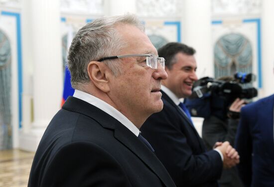 President Putin holds several meetings in the wake of the September 18 elections