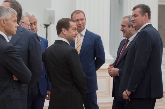 President Putin holds several meetings in the wake of the September 18 elections