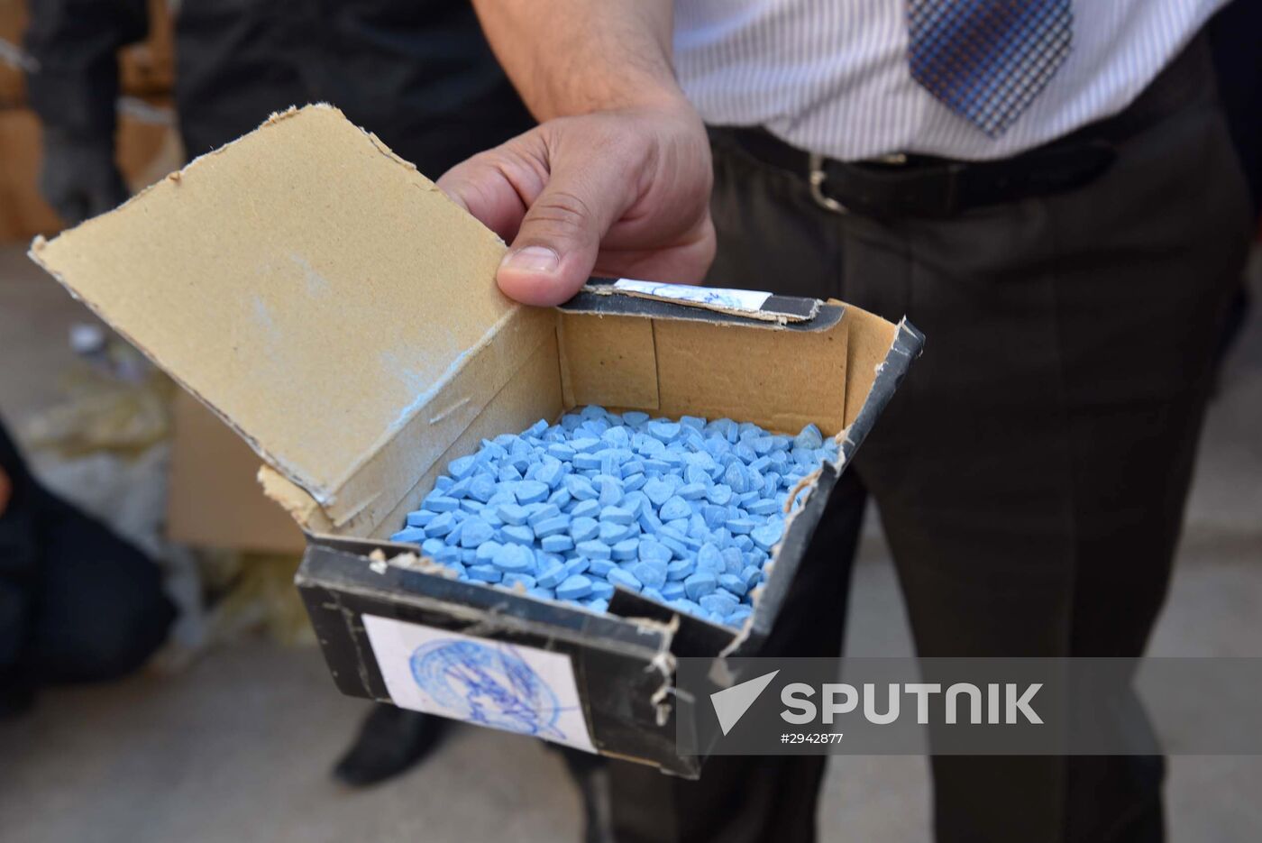 Destruction of drugs in Tajikistan