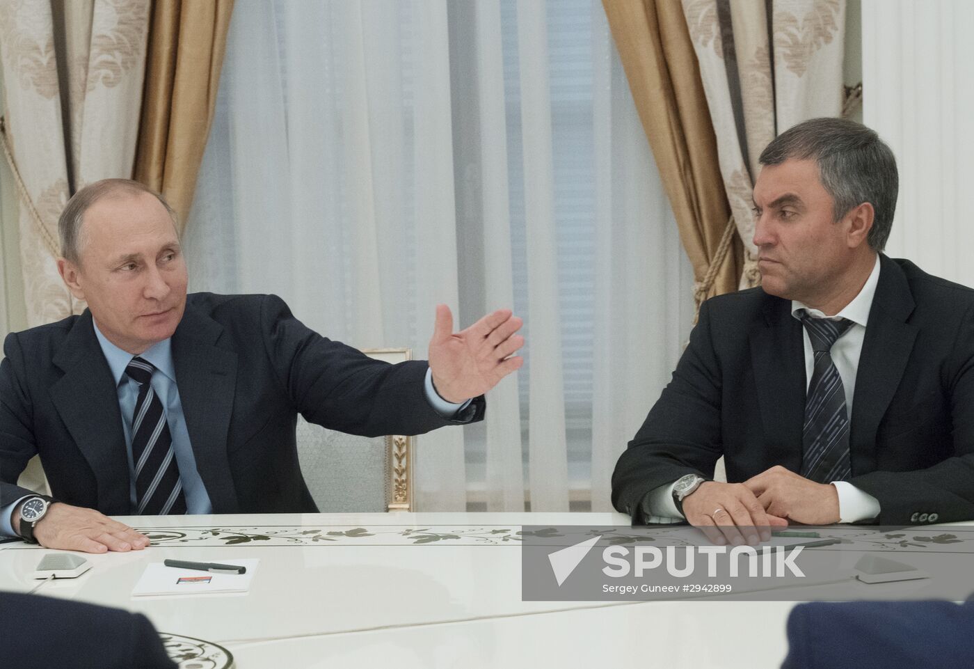 President Putin holds several meetings in the wake of the September 18 elections