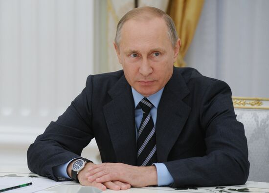 President Putin holds several meetings in the wake of the September 18 elections