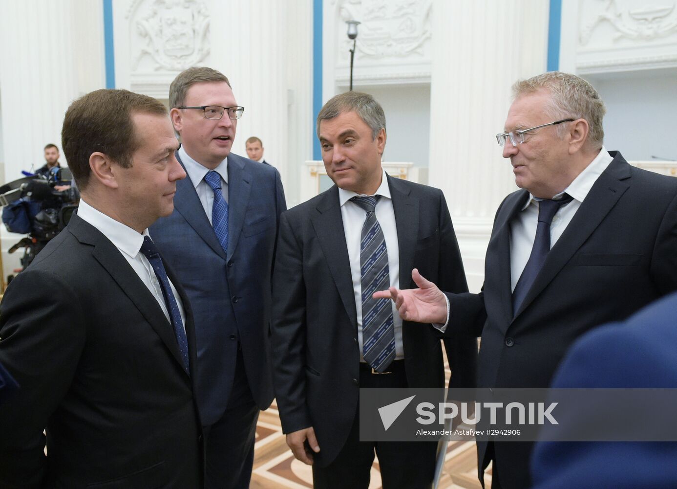 President Putin holds several meetings in the wake of the September 18 elections