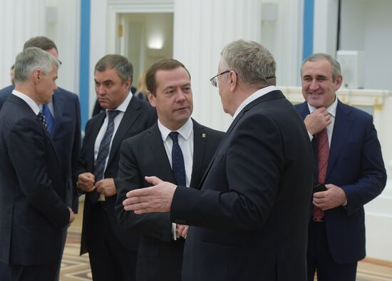 President Putin holds several meetings in the wake of the September 18 elections