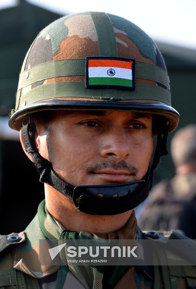 Indra 2016 Russian-Indian military exercise in Primorye Territory