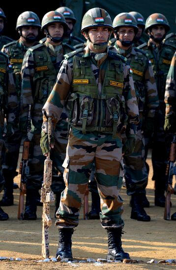 Indra 2016 Russian-Indian military exercise in Primorye Territory