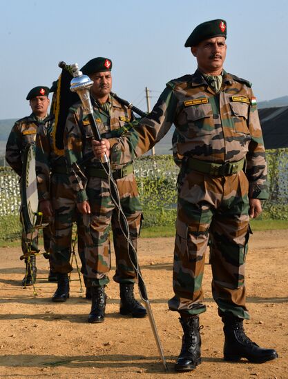 Indra 2016 Russian-Indian military exercise in Primorye Territory
