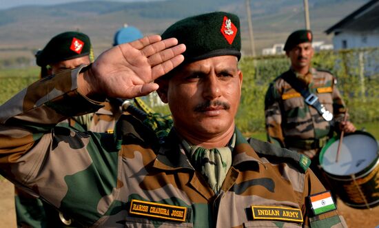 Indra 2016 Russian-Indian military exercise in Primorye Territory