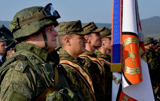 Indra 2016 Russian-Indian military exercise in Primorye Territory