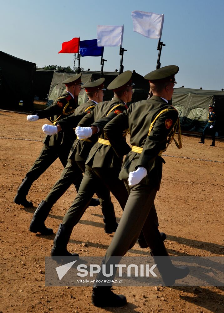 Indra 2016 Russian-Indian military exercise in Primorye Territory