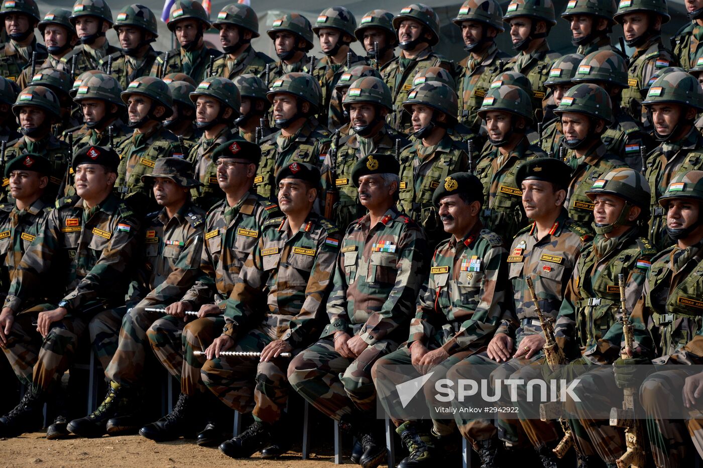 Indra 2016 Russian-Indian military exercise in Primorye Territory