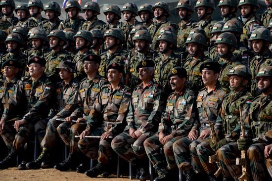 Indra 2016 Russian-Indian military exercise in Primorye Territory