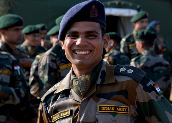 Indra 2016 Russian-Indian military exercise in Primorye Territory
