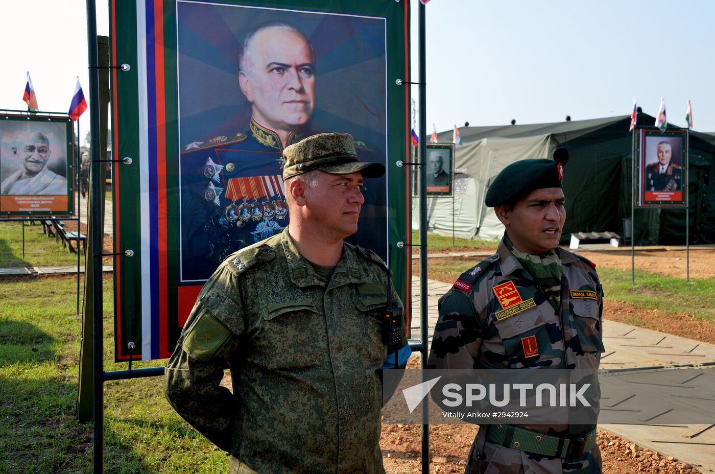 Indra 2016 Russian-Indian military exercise in Primorye Territory