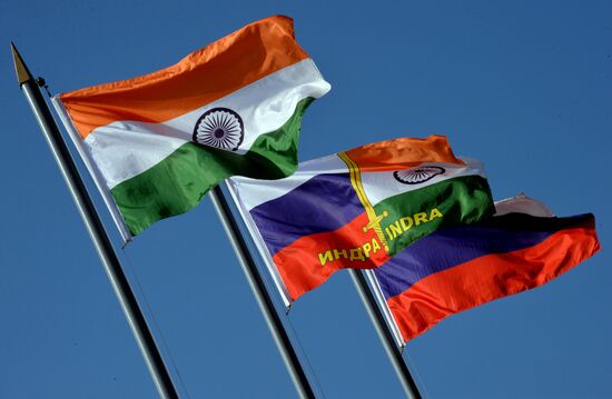 Indra 2016 Russian-Indian military exercise in Primorye Territory