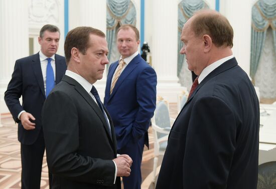 President Putin holds several meetings in the wake of the September 18 elections