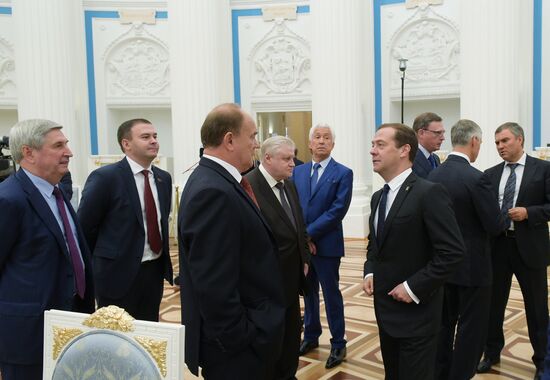 President Putin holds several meetings in the wake of the September 18 elections