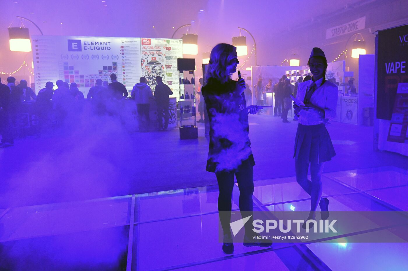 Third professional vape industry expo in Moscow