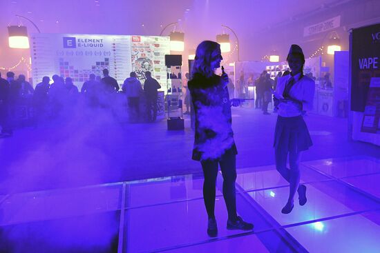 Third professional vape industry expo in Moscow