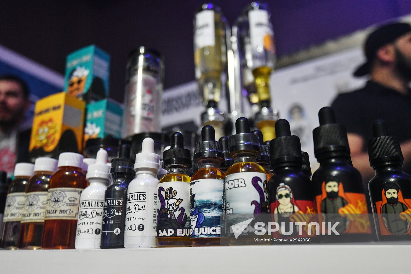 Third professional vape industry expo in Moscow