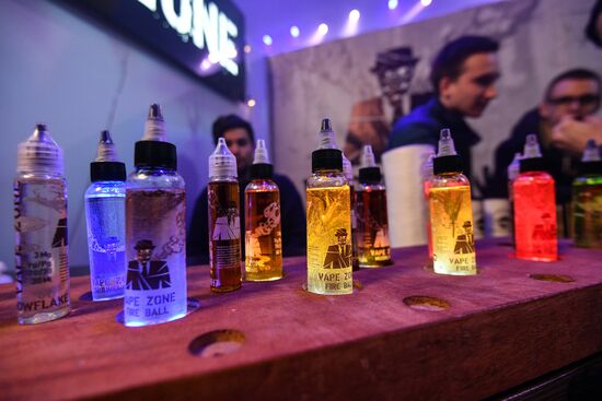 Third professional vape industry expo in Moscow