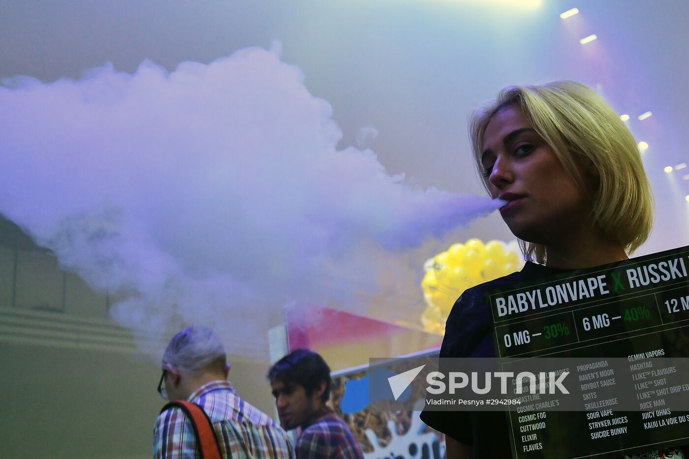 Third professional vape industry expo in Moscow