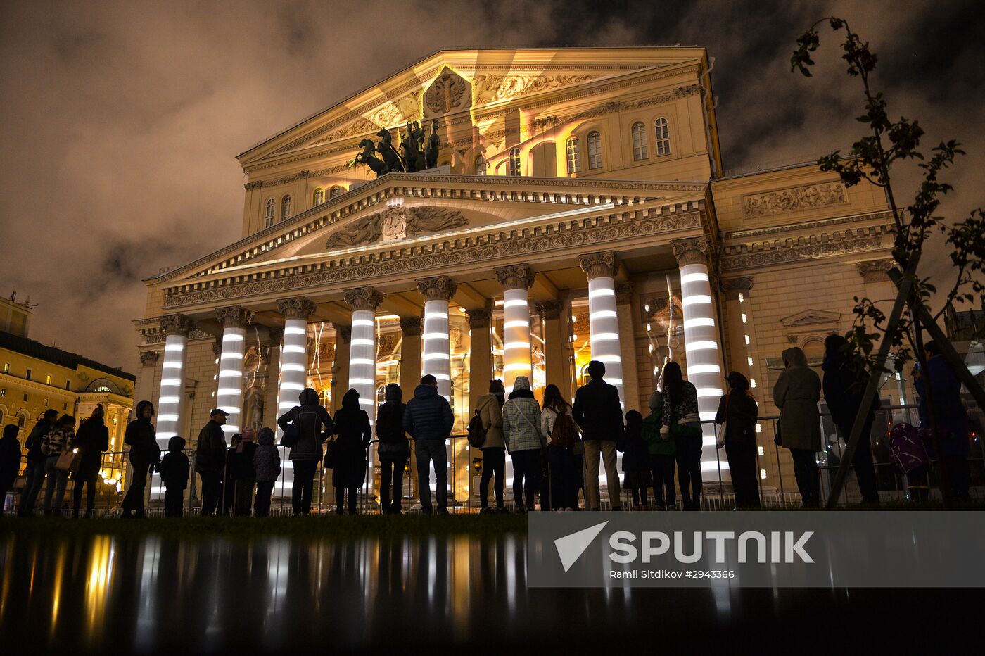Moscow Circle of Light International Festival 2016. Opening ceremony