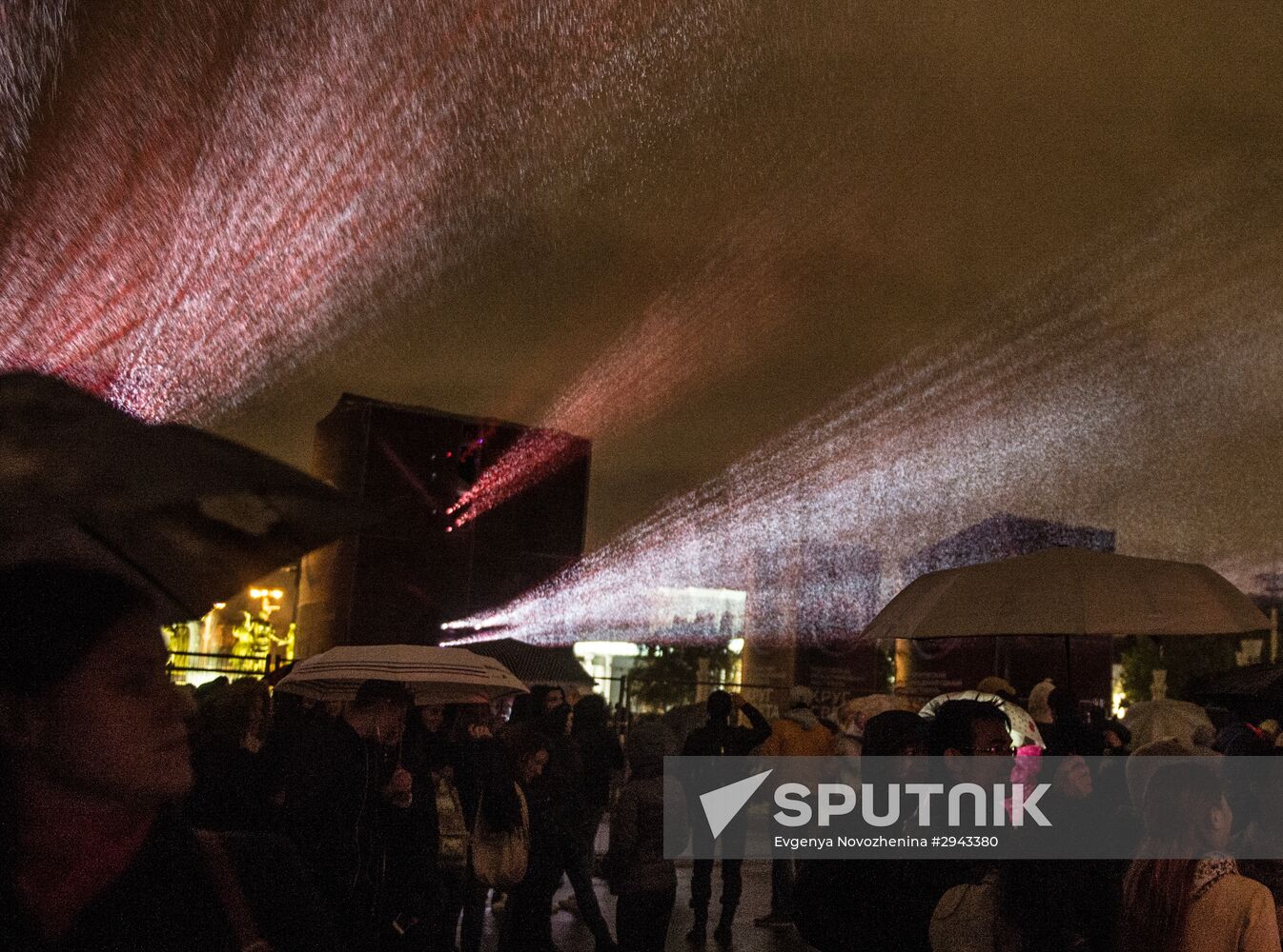 Moscow Circle of Light International Festival 2016. Opening ceremony