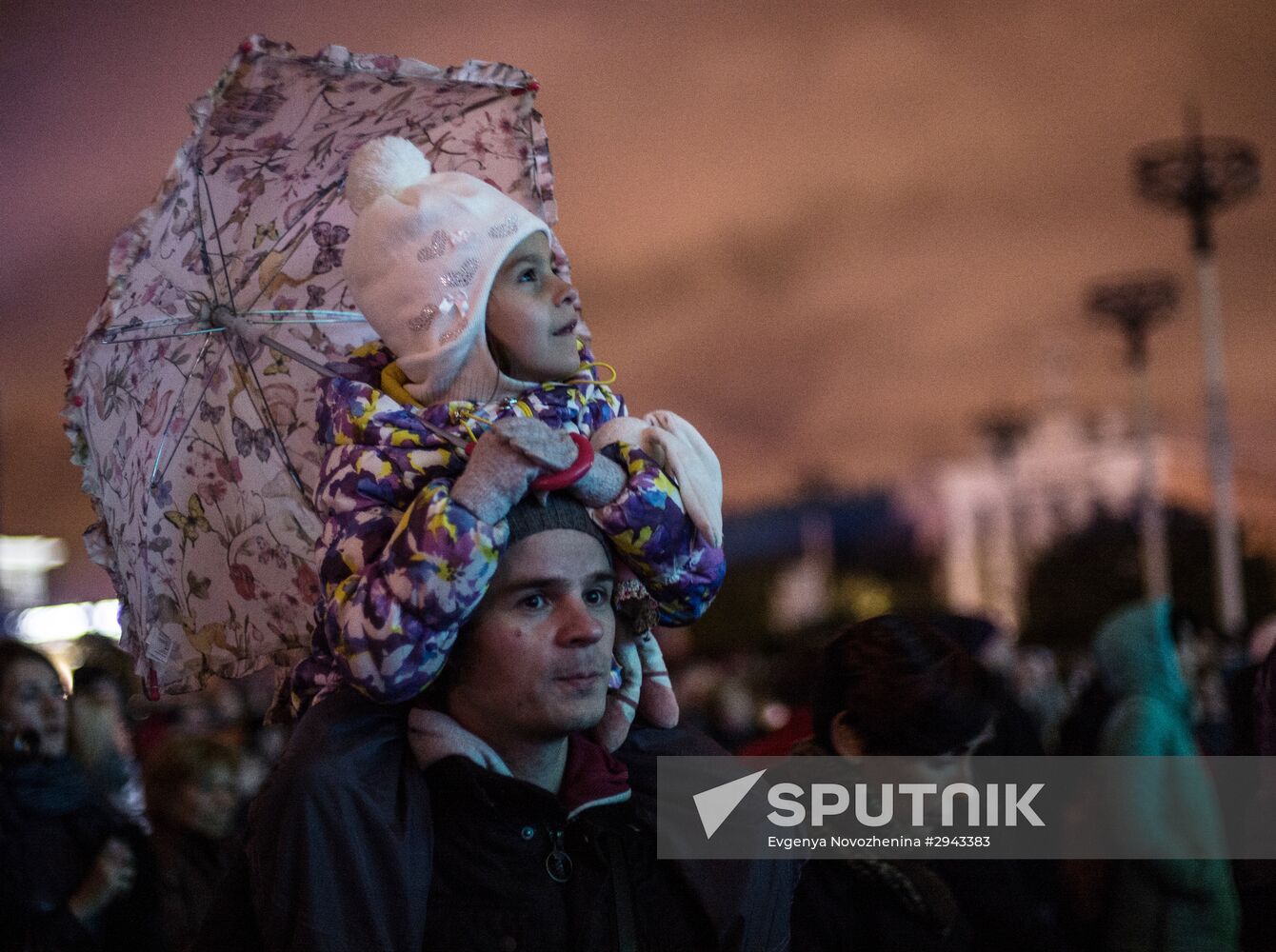 Moscow Circle of Light International Festival 2016. Opening ceremony