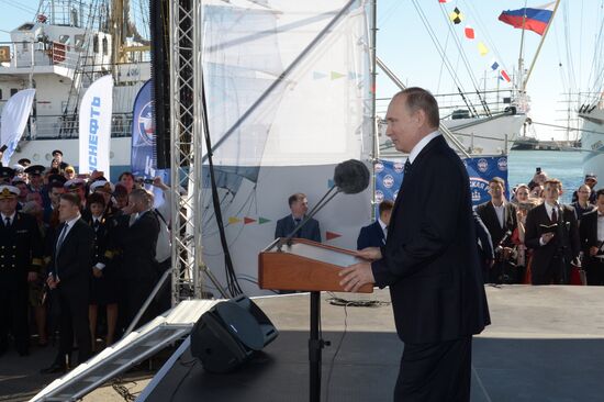 President Putin visits Krasnodar Territory