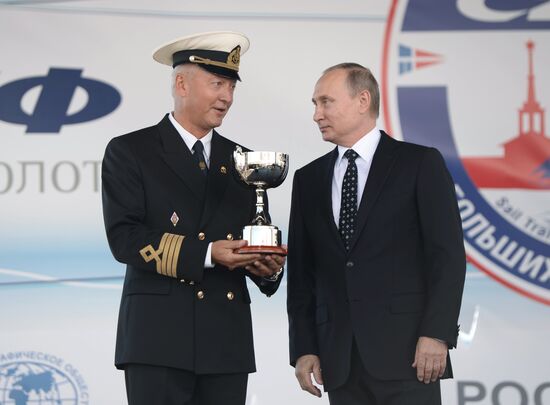 President Putin visits Krasnodar Territory